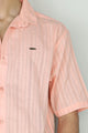Turbo Endless Cool Embossed Casual Shirt In Baby Pink
