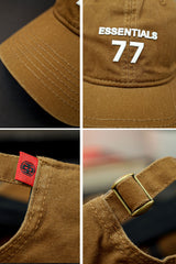 Essn-77 Imp Signature logo Cap In Camel