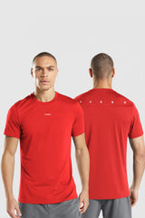 Turbo imp climacool dryfit Tee In Red