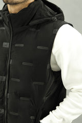 Winter Perfect Quilted Detachable Hood Imported Men's Gilet