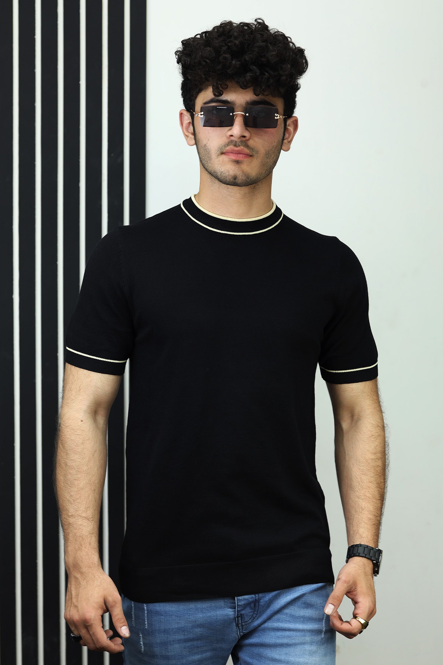 Plain Design Jumper T-Shirt