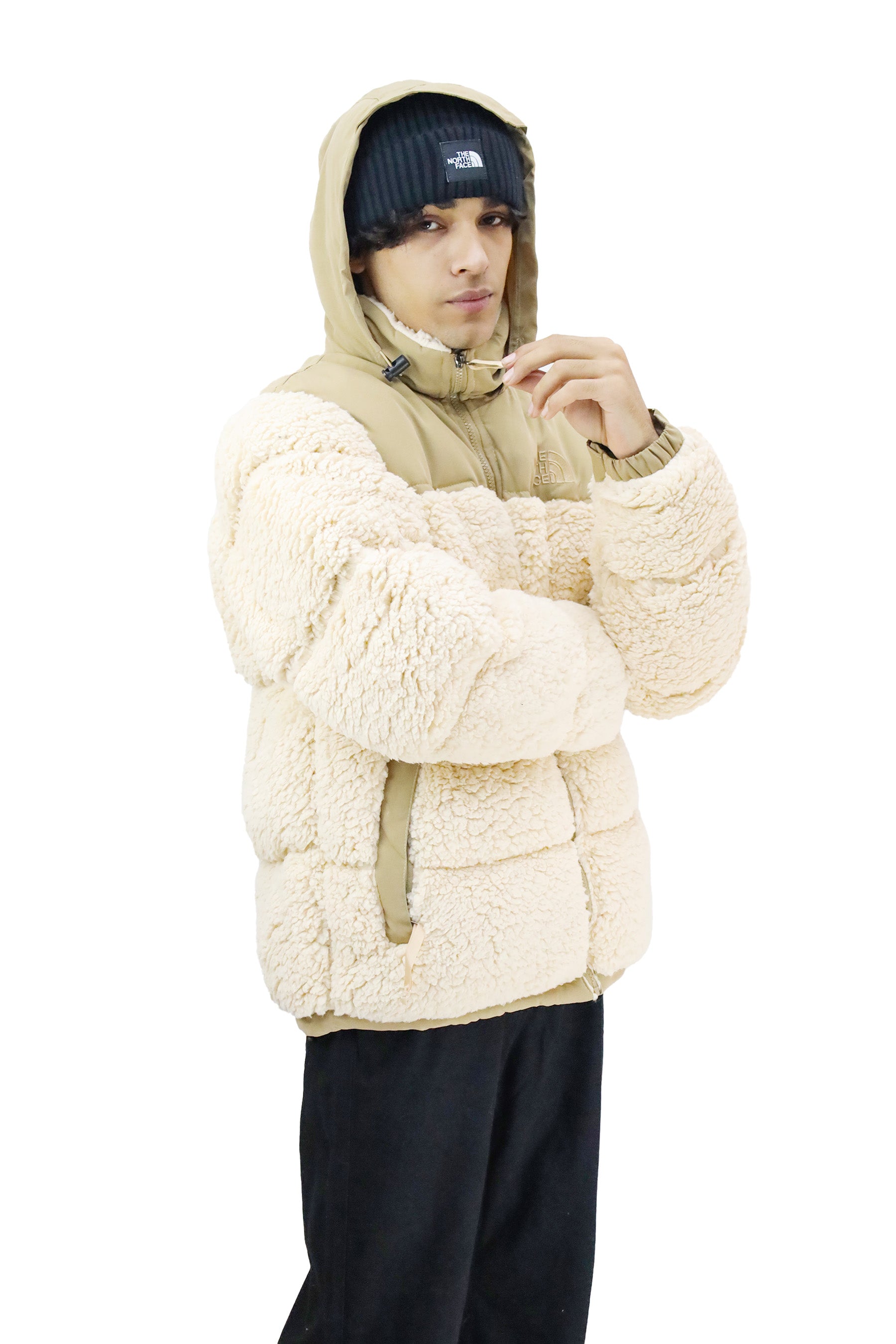 The Nrth Fce Sherpa Fleece Padded Imported Puffer Jacket