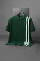 LA Mrtin Side Striped Style Men's Polo Shirt