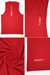 Turbo Active Quick-dry Men Sando in Red