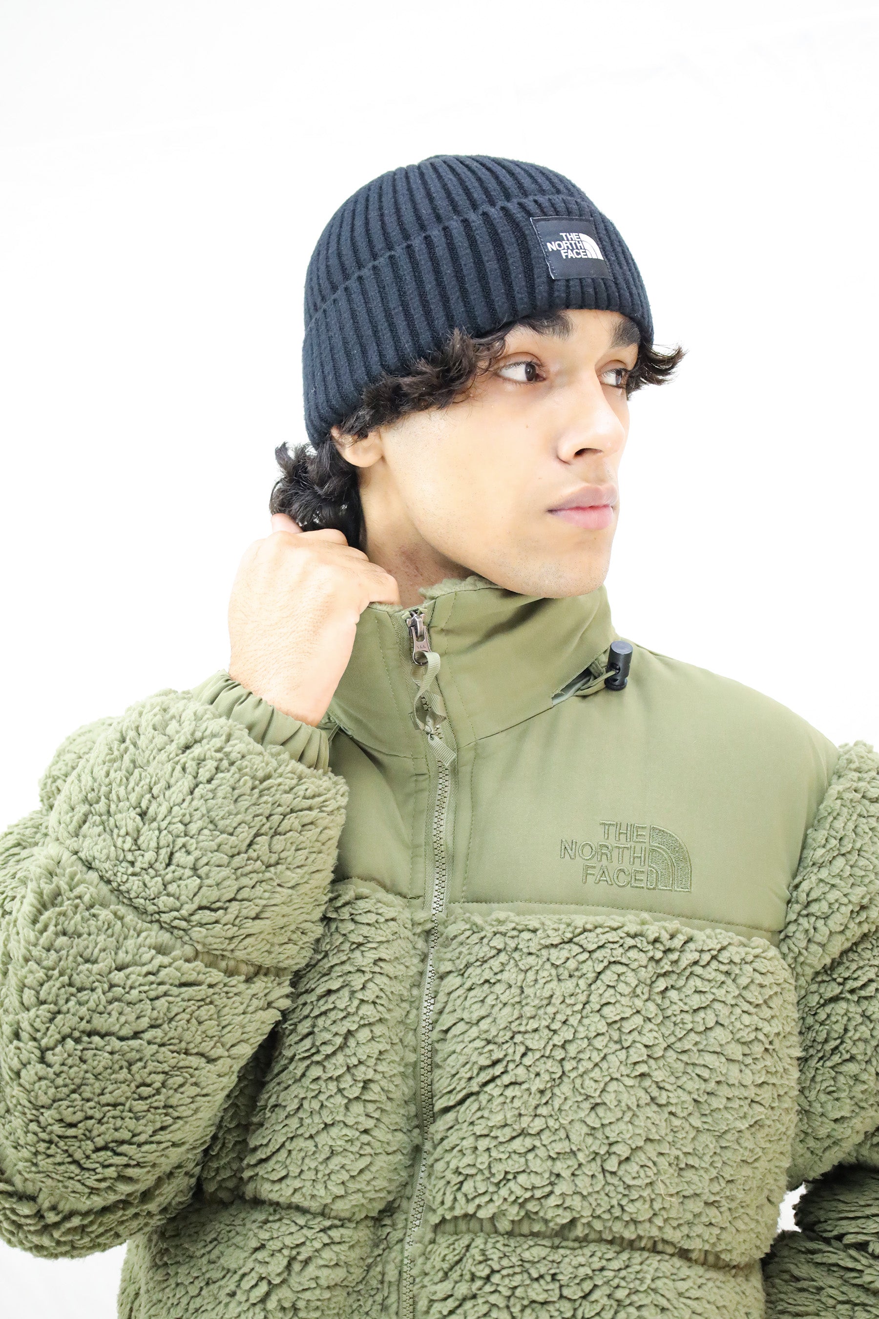 The Nrth Fce Sherpa Fleece Padded Imported Puffer Jacket