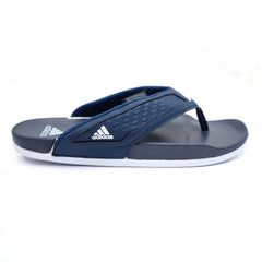 Adds Toe Post Flip Flops in Navy Blue