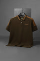 Hcket Contrasting Striped Sleeves Men's Polo Shirt