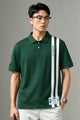 LA Mrtin Side Striped Style Men's Polo Shirt