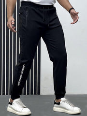 Men Imported Trouser With Reflector Logo