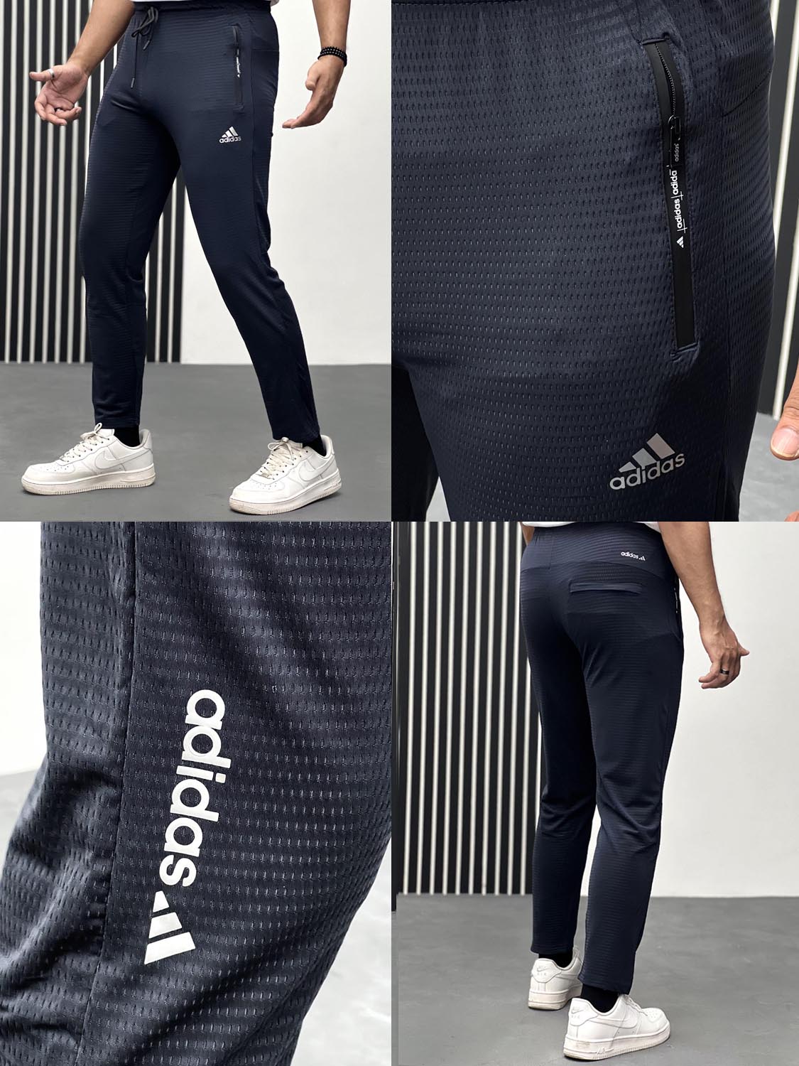 Men Imported Trouser With Reflector Logo