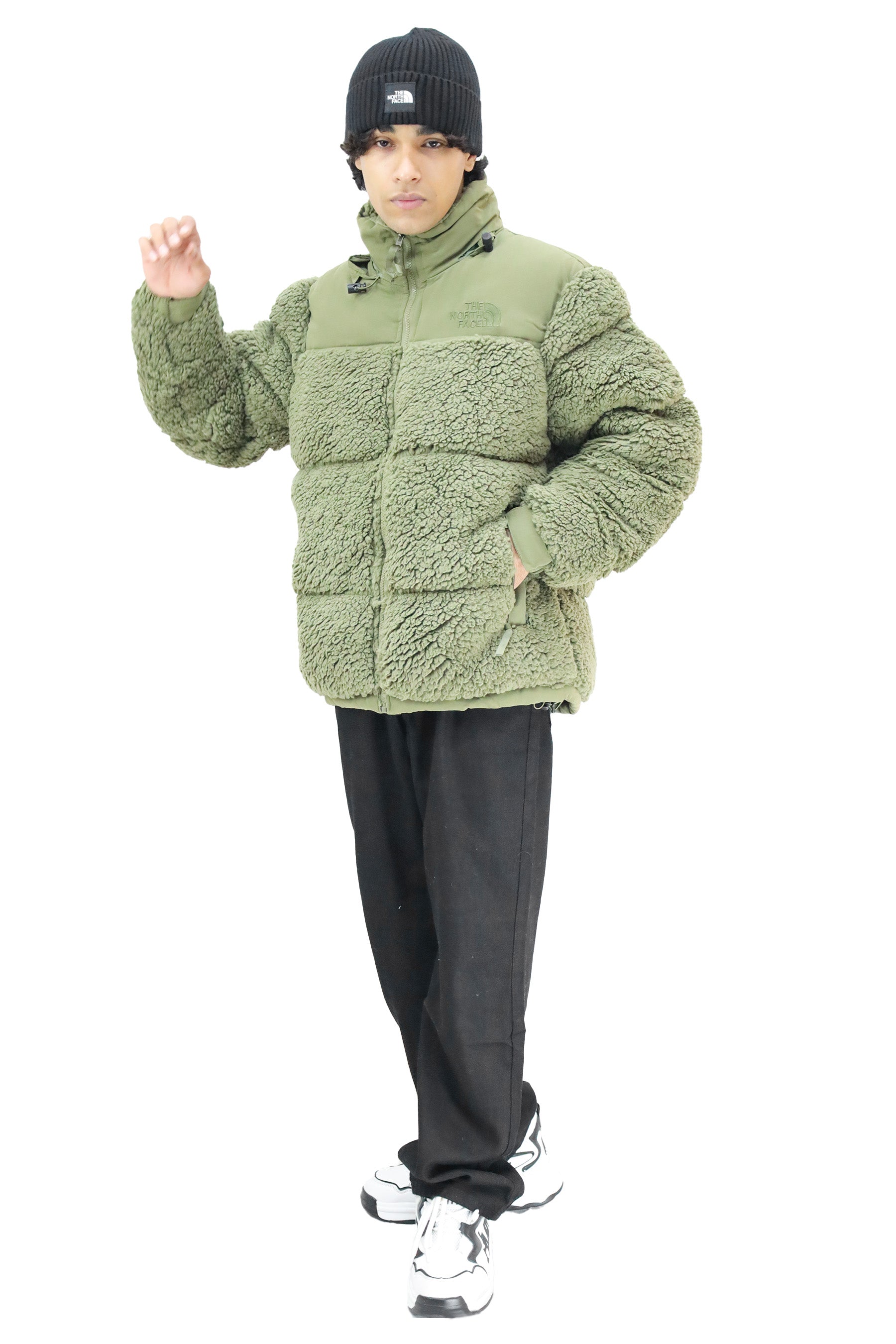 The Nrth Fce Sherpa Fleece Padded Imported Puffer Jacket