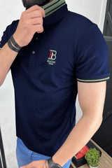 Burby Front Logo Men Polo Shirts