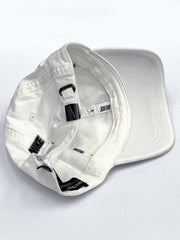 Nke Embossed Logo Cap In White