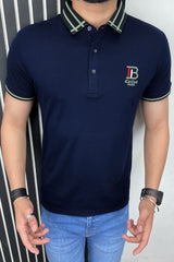 Burby Front Logo Men Polo Shirts