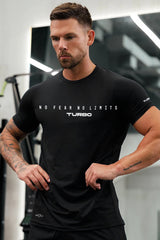 Turbo Motivational Quote ClimaCool Dry-Fit Tee
