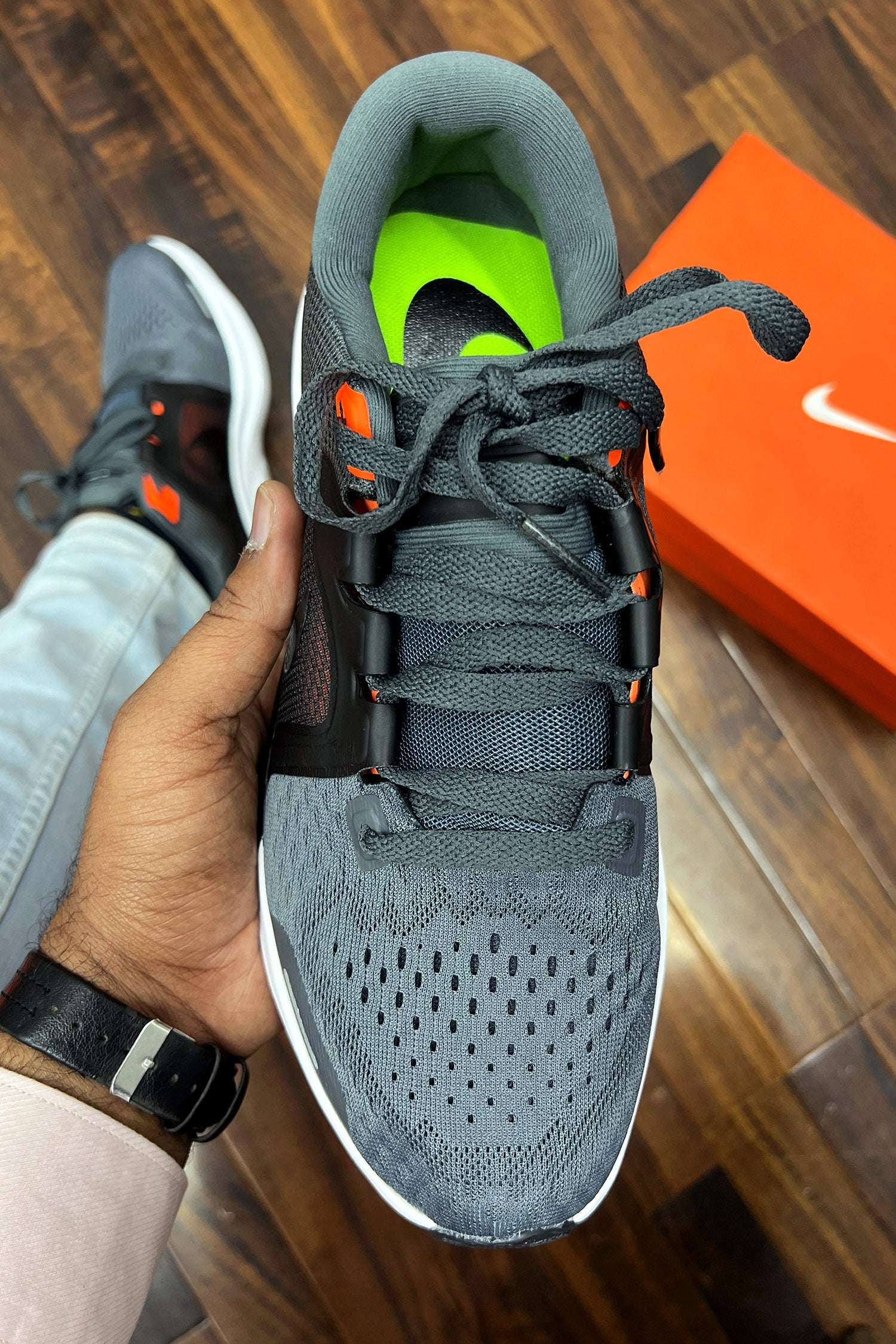 Nke Zoom Winflo 7 Sneakers In Black&Grey