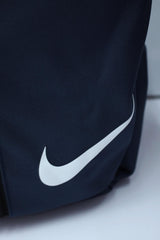 Nke Front Logo Backpack In Navy Blue