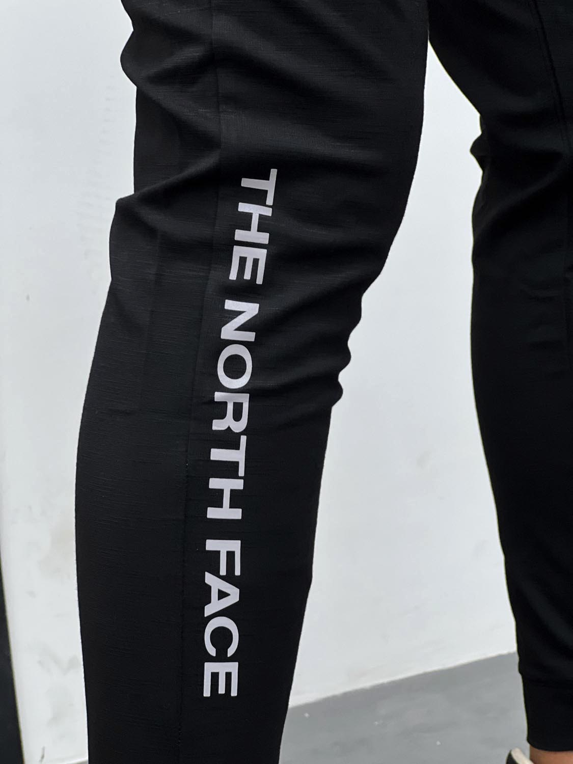 Men Imported Trouser With Reflector Logo In Black
