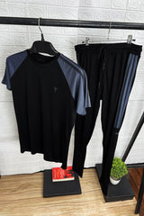 Wrangler Sleeve Quickdry Tracksuit In Black