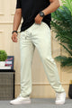Adds Premium Aero-Fit Imported Slim-Fit Trouser In Beige