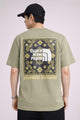 Mens Back Printed Style Graphic Tee*