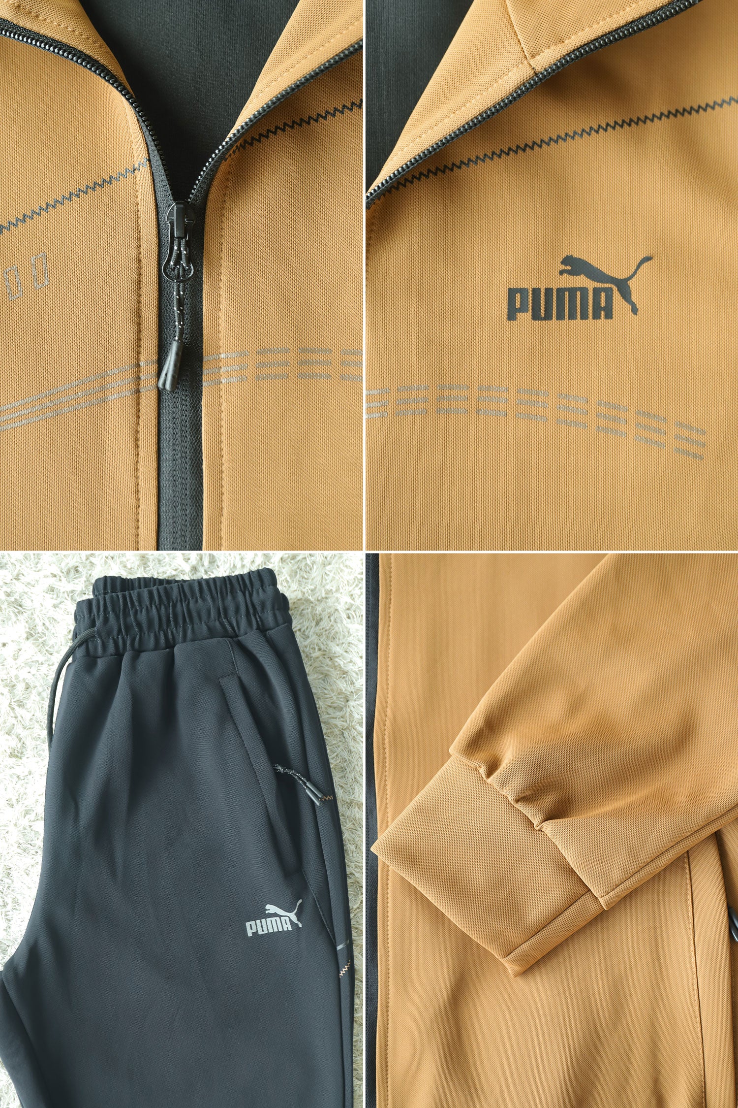 Pma Signature Style Sportswear Men Zipper Tracksuit