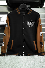 Turbo Contrast Tone Men's Varsity Jacket