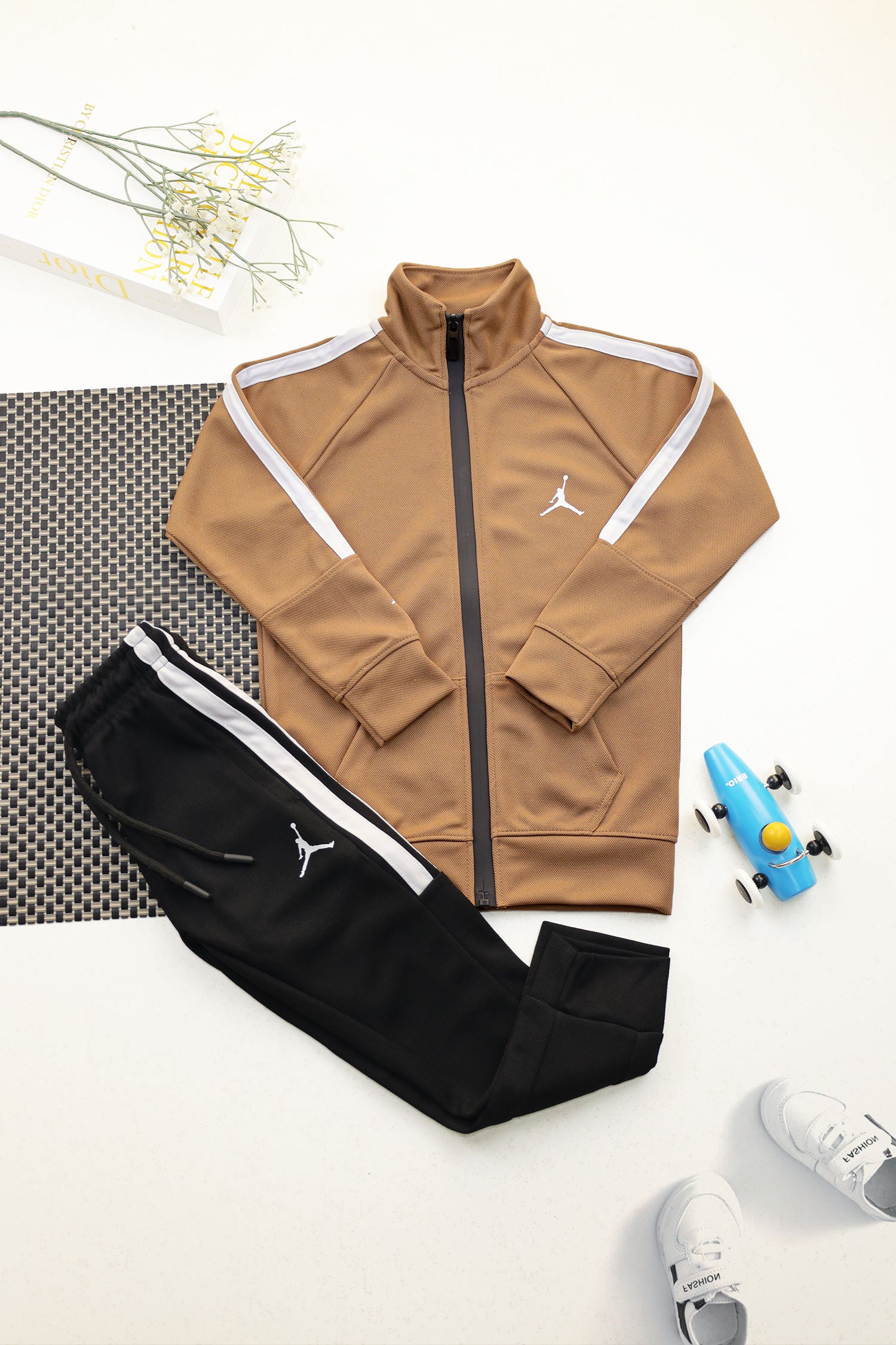 Jrdn Jumpman Signature Slogan Unisex Younger Kids Tracksuit