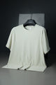Turbo Stretch-Cotton Round Neck Dry-fit Shirt In Beige