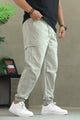 Men's  Zipper Pockets Style Cargo Trouser
