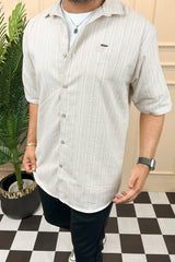 Turbo Down Box Collared Casual Shirt
