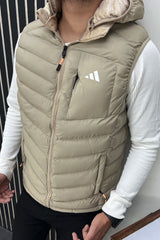 Adds Slogan Padded Imported Big Size Men's Gilet