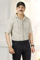 Turbo Spring Edit Textured Casual Shirt