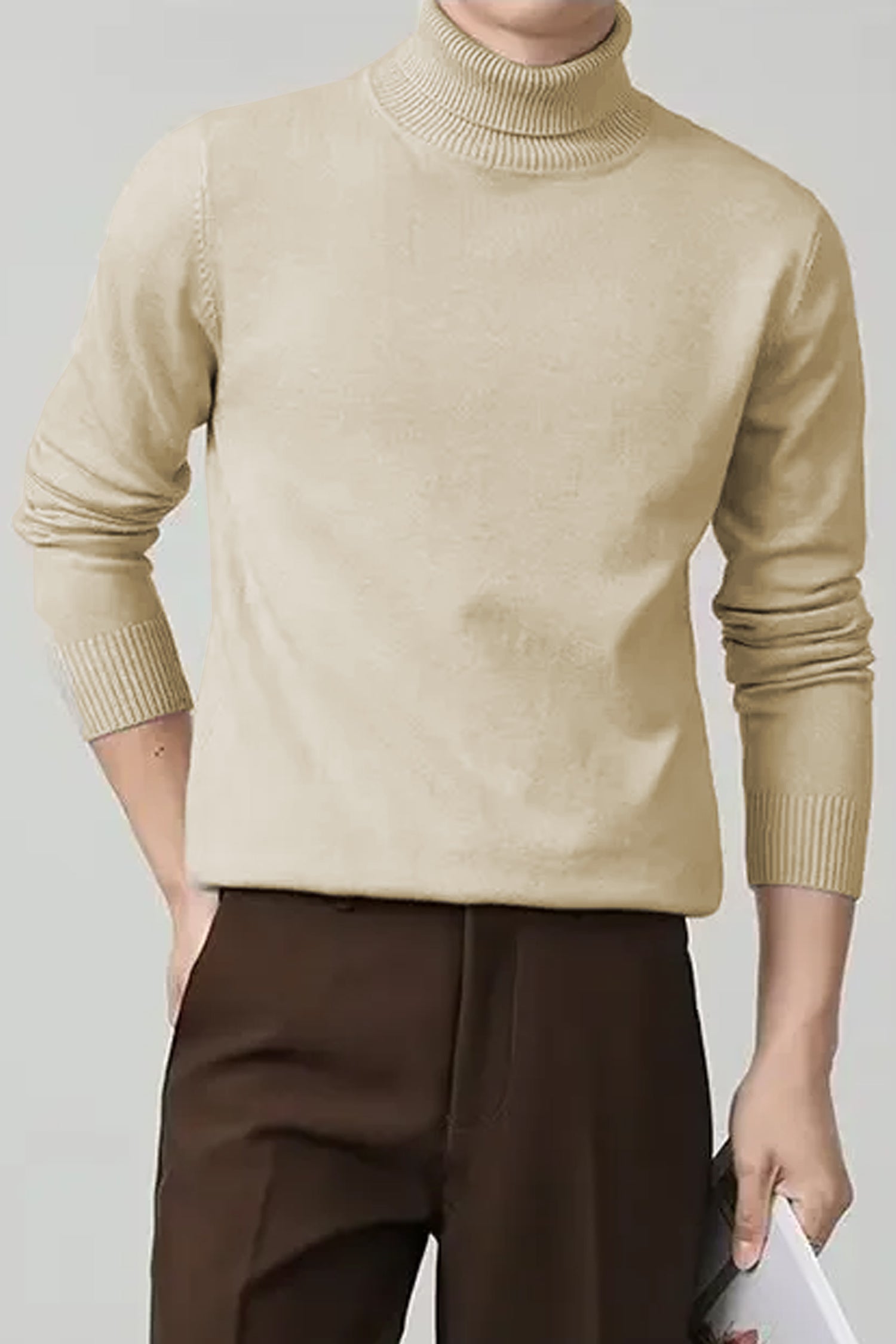 Thermal Winter Turtleneck Pullover High Neck