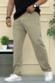 LV Professional Style With Imported Slim-Fit Trouser In Beige