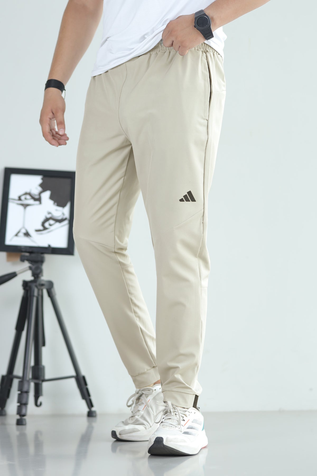 Adds Knitted Essential Micro Premium Sportswear Trouser