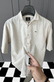 Turbo Down Box Collared Casual Shirt