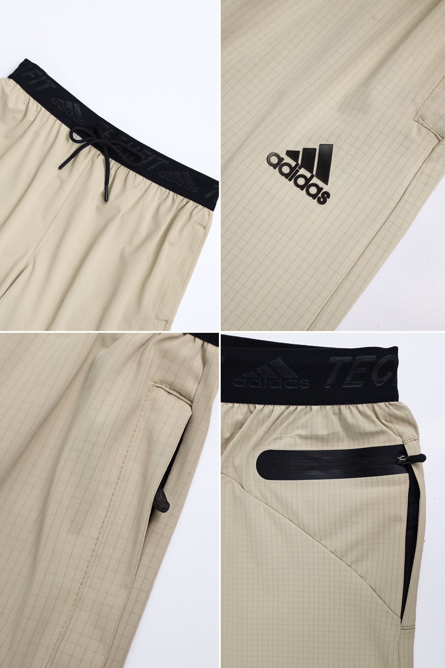 Adds Club 3-Stripes Tennis Shorts In Beige
