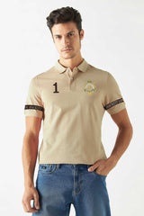Hackt Lndn Heritage Crown Graphic Men's Polo Shirt