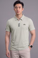 Alo Quarter-Zip Performance Imp Dry-Fit Polo In Beige