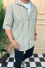 Turbo Spring Edit Textured Casual Shirt