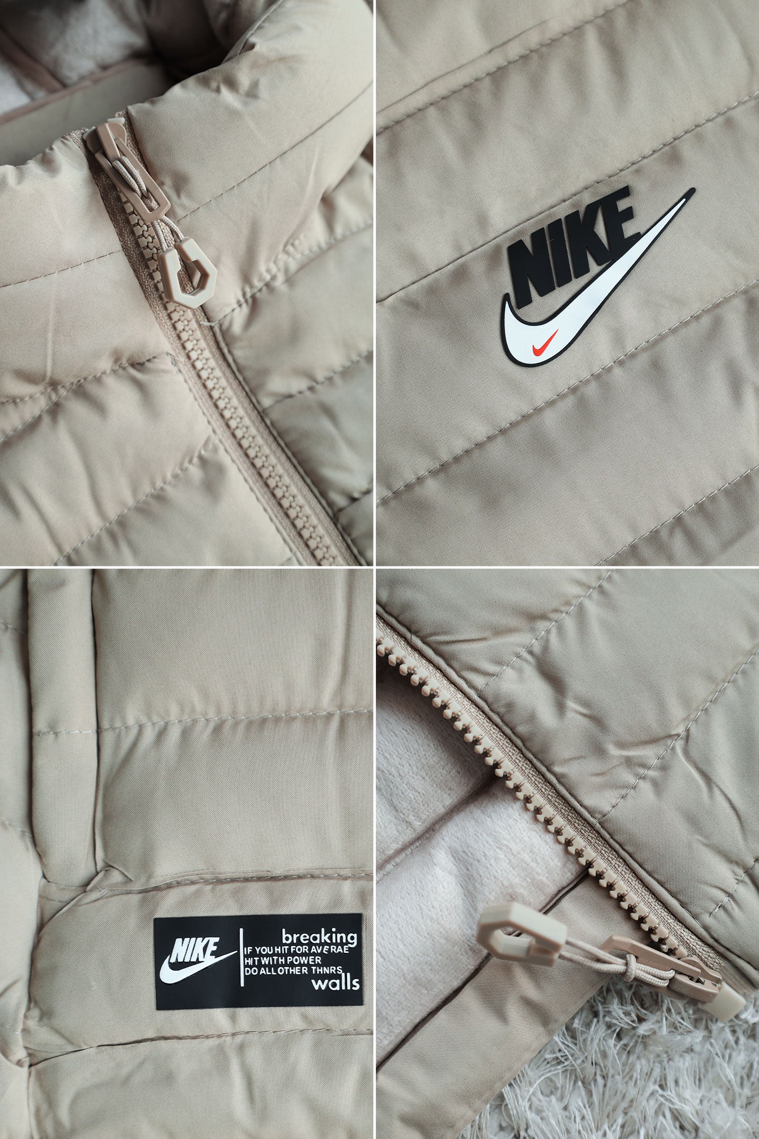 Nke Hooded Imported Puffer Jacket