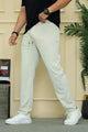 Dlce&Gabna Breathable Straight Fit Imported Slim-Fit Trouser In Beige