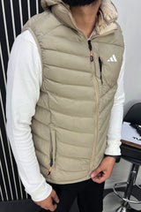 Adds Slogan Padded Imported Big Size Men's Gilet