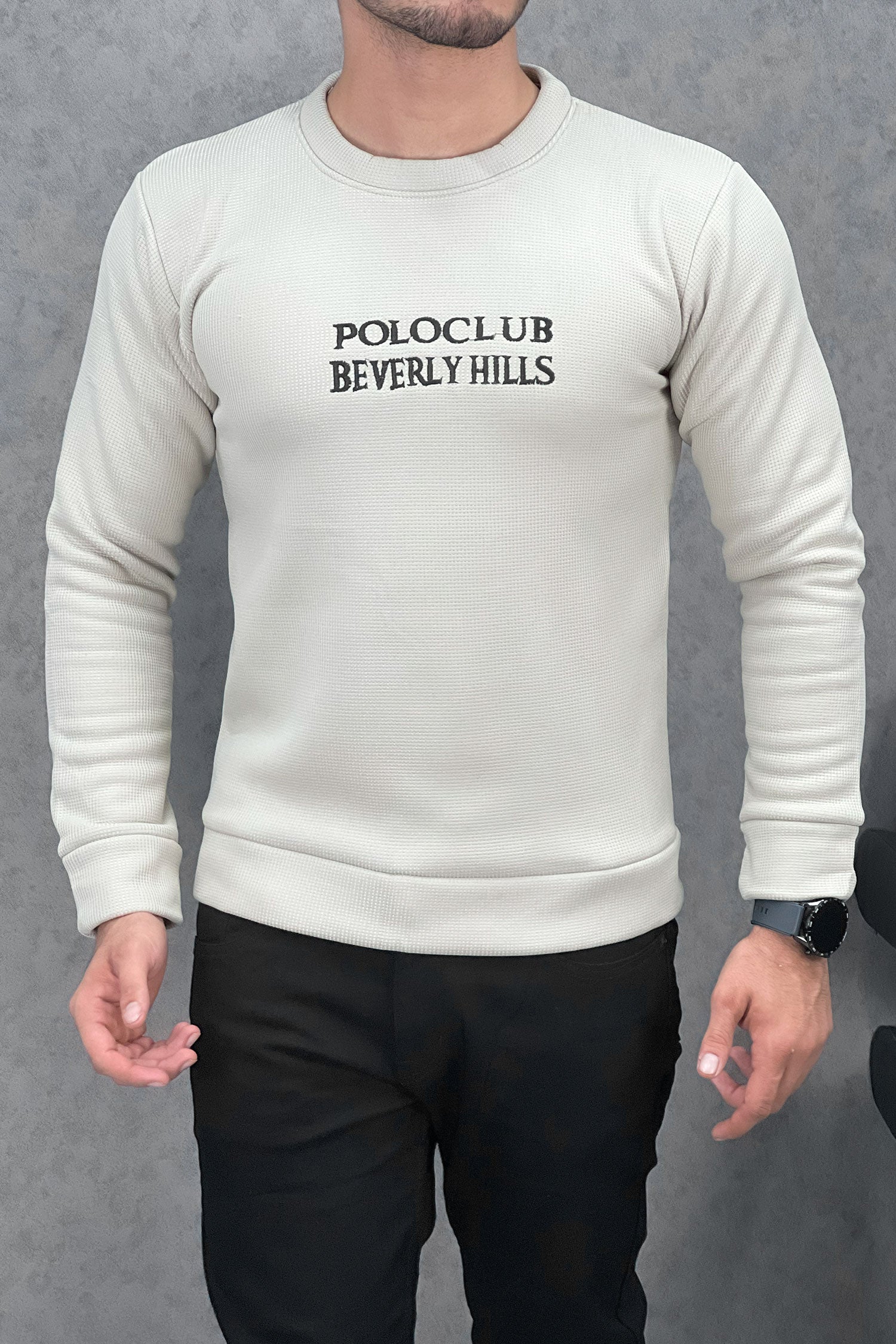 Polo Club Round Neck Imported Men's Sweatshirt