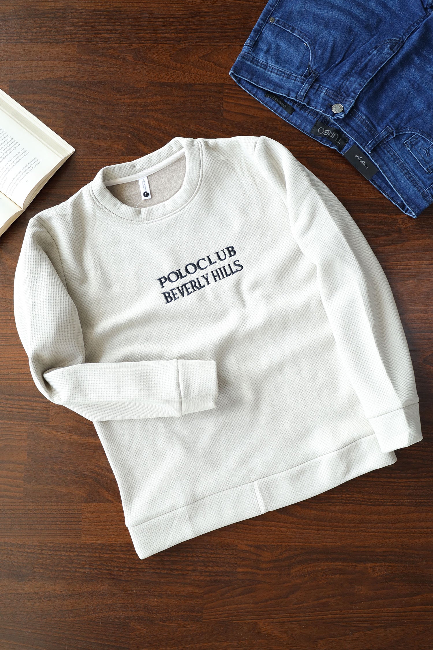 Polo Club Round Neck Imported Men's Sweatshirt