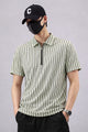 Turbo Urban Zip Line Men's Polo Shirt In Beige