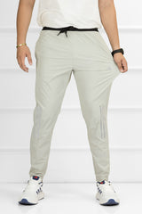 Adds Alpha Strength Micro Premium Sportswear Trouser In Beige