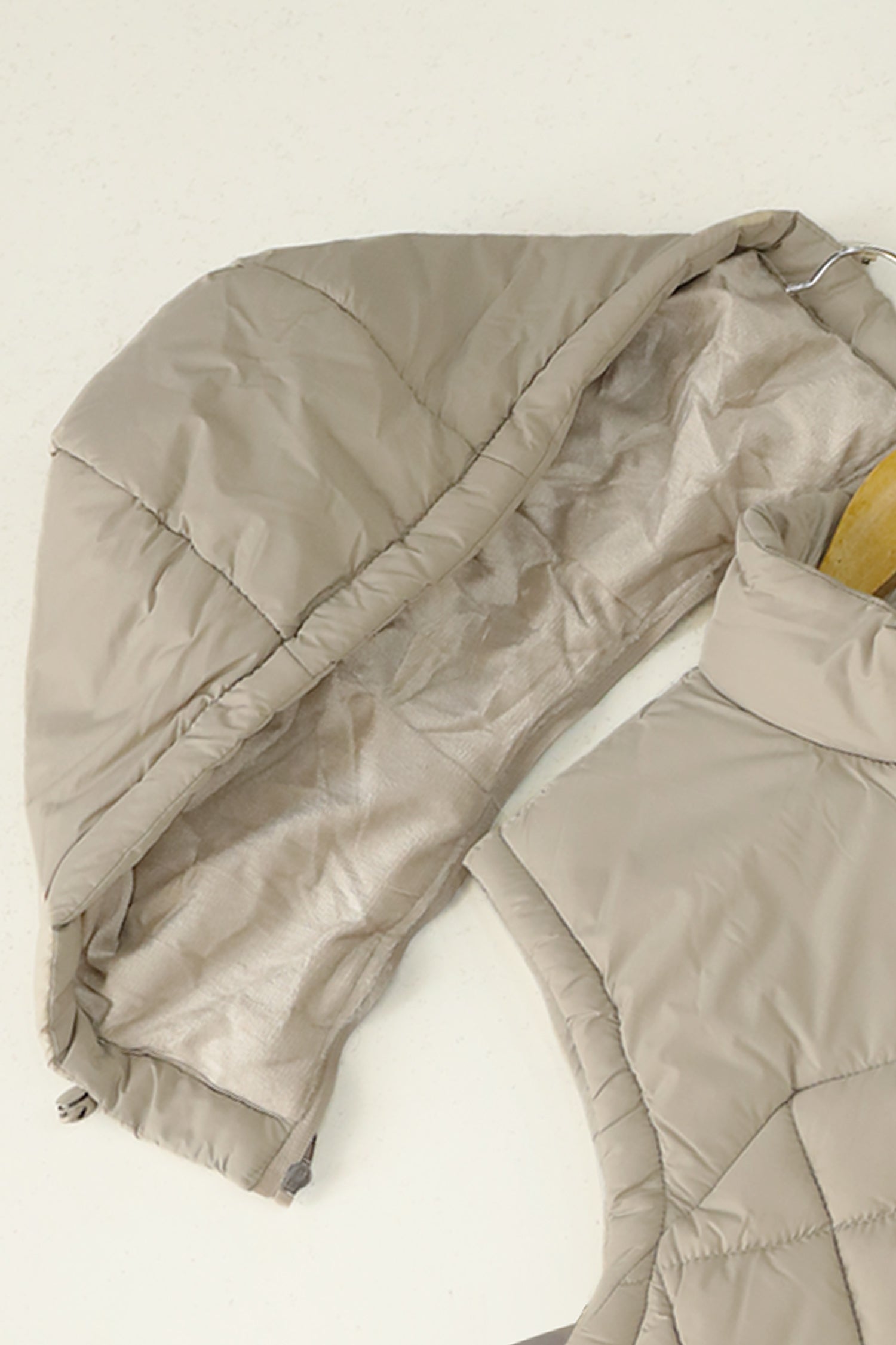Boa Reversible Vest Detachable Hood Imported Men's Gilet