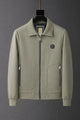 Zipped Blouson Imp Men's Wool Jacket In Beige
